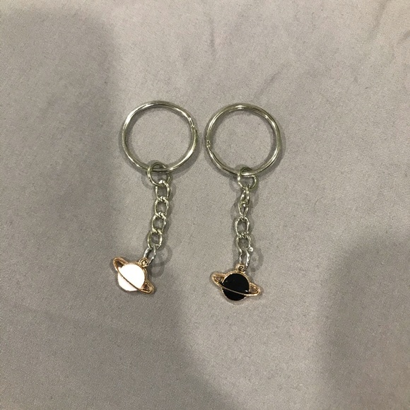 Accessories - HOMEMADE Saturn Keychains